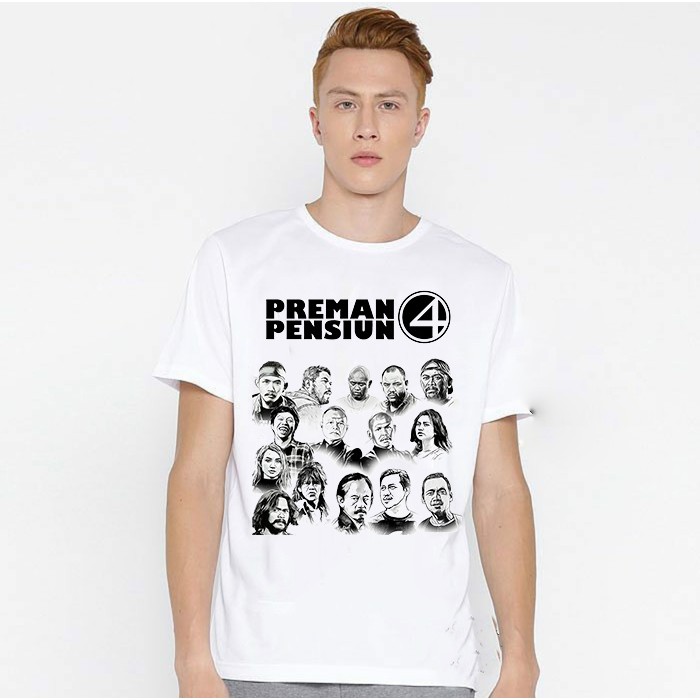 KAOS PREMAN PENSIUN DISTRO COWOK CEWEK TSHIRT / KAOS PREMAN PENSIUN PREMIUM / KAOS PREMAN PENSIUN