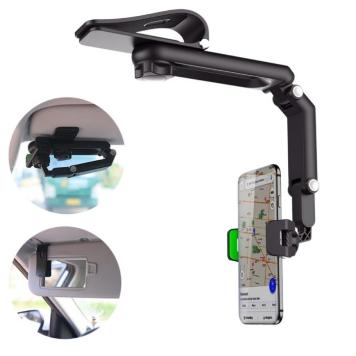 Holder HD58 Universal 360 Rotation Car Mount Handphone Holder Hp ABS Material Penyangga Hp HD-58