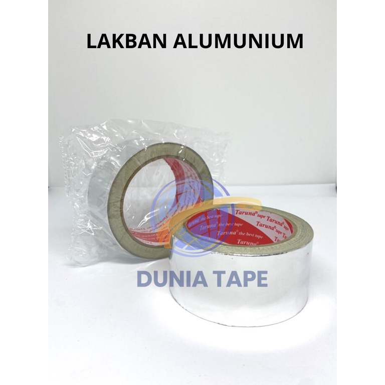 

Lakban alumunium tape 2inch x 20 meter