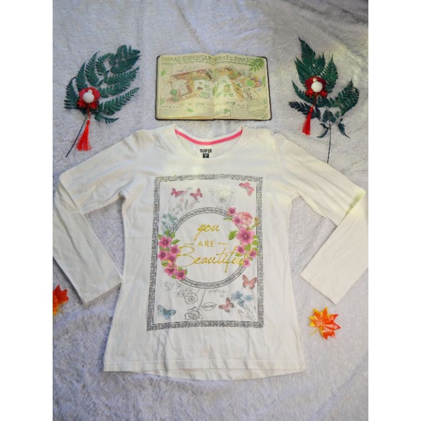 Kaos Wanita Lengan Panjang Baju Mall Matahari