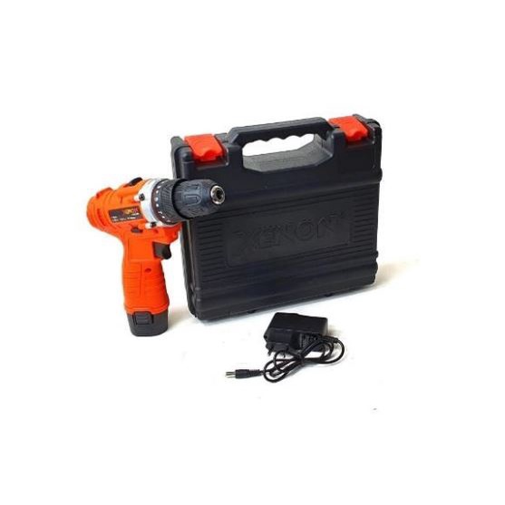 Mesin Bor Baterai 12Volt Xenon CDD500E Cordless Drill 1 Battery 12 V