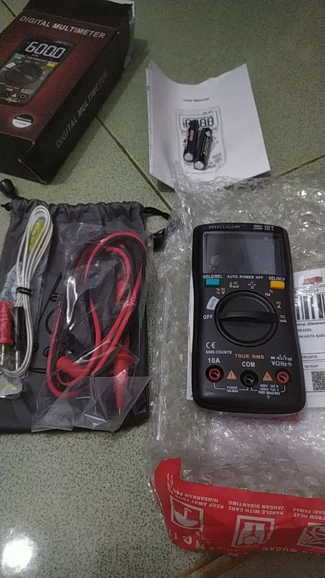 Intelligent Auto Multimeter Digital Avometer Multitester True Rms Ori