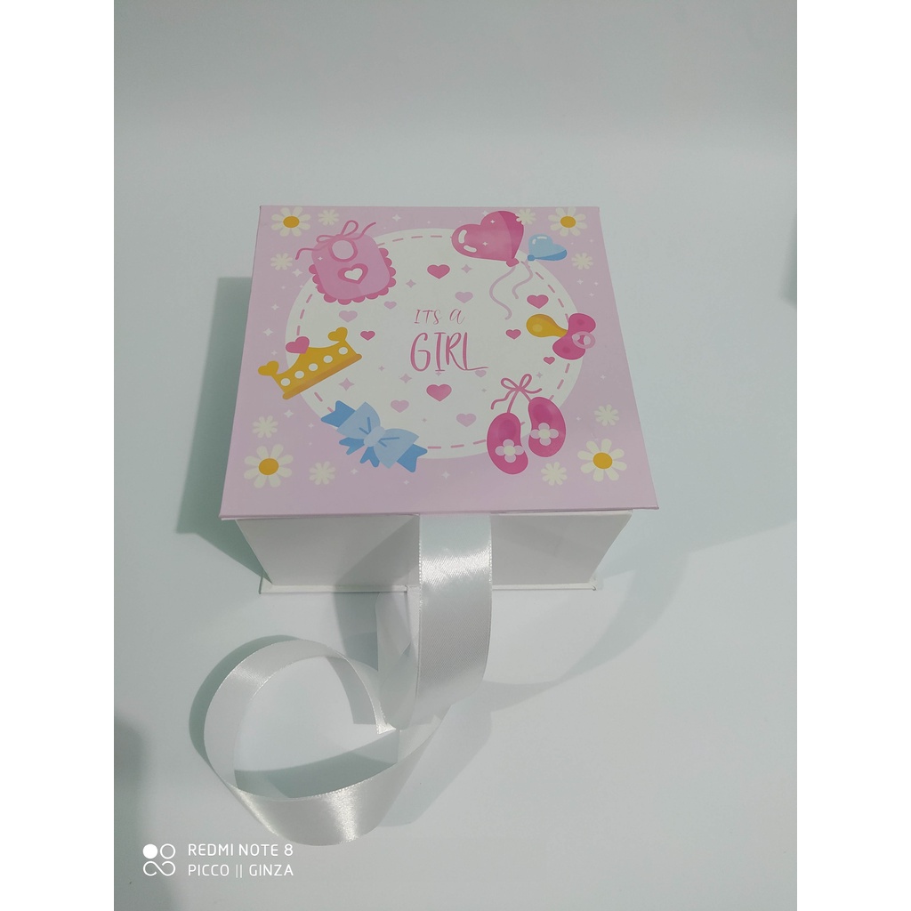 

Gift BOX 10x10x3cm || Kotak Emas Antam Minigold minigram - Logam Mulia