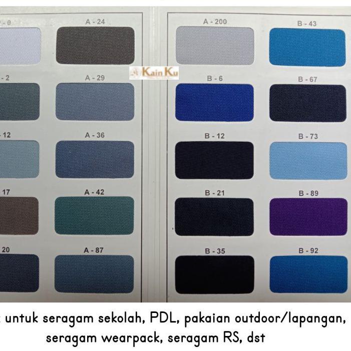 (TERBARU) KAIN HISOFY DRILL gas 