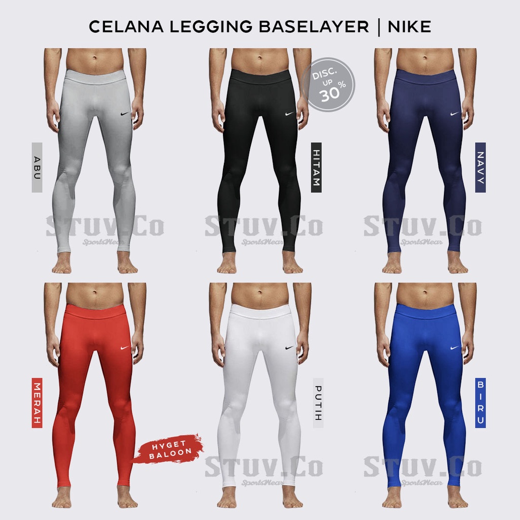 CELANA PANJANG BASELAYER LONGPANTS TRAINING GYM KIPER FUTSAL JOGGING BADMINTON VOLI SEPEDA DALEMAN