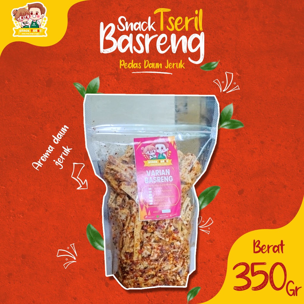 

BASRENG RASA PEDAS DAUN JERUK 350 GRAM / BAKSO GORENG / SNACK TSERIL