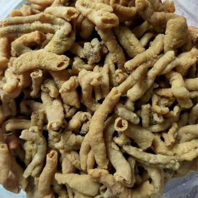 

Keripik usus ayam merk gentong 500gr