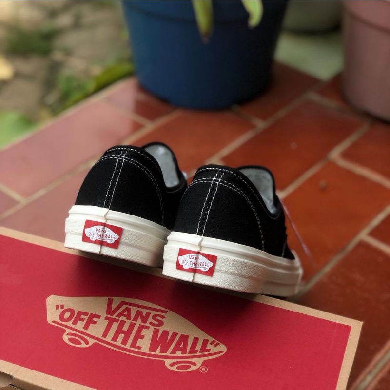 ( New Box ) Sepatu Vans AUTENTIC BNIB Black White OG