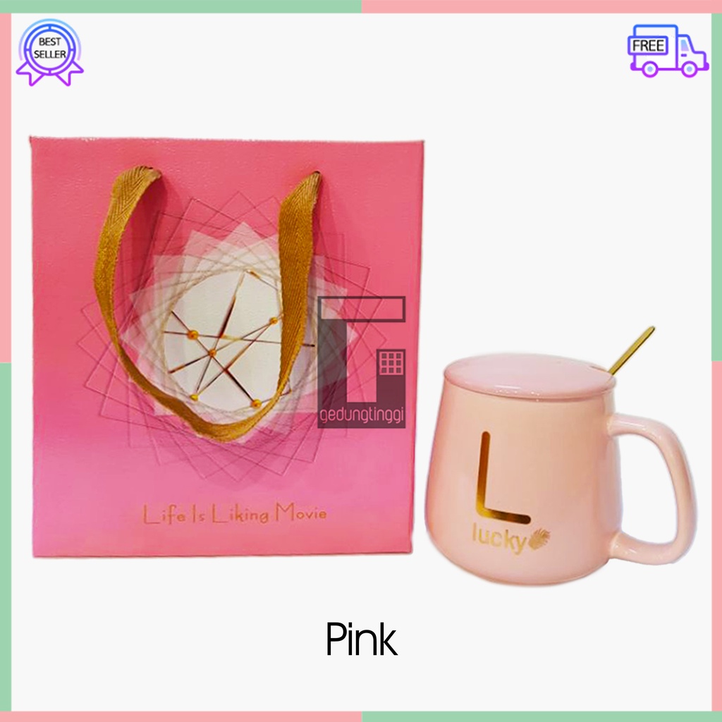 Hadiah Kado Hampers Parcel Parsel Gift Box Selamat Hari Raya Lebaran Idul Fitri Eid Mubarak Ultah Ulang Tahun Wanita Cewek Cowok Pacar Suami Istri Mug Cangkir Gelas Minuman Air Kopi Susu Cup Coffee Panas Hangat Dingin No Warmer Pemanas Keramik Ceramic Set