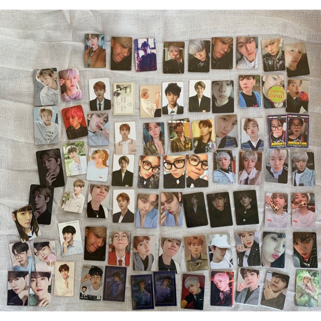 PHOTOCARD BAEKHYUN PC ALBUM NON KIHNO OBSESSION CITYLIGHTS TIHOL TIRTIR MONSTER LMR LOVE EXPLORATION