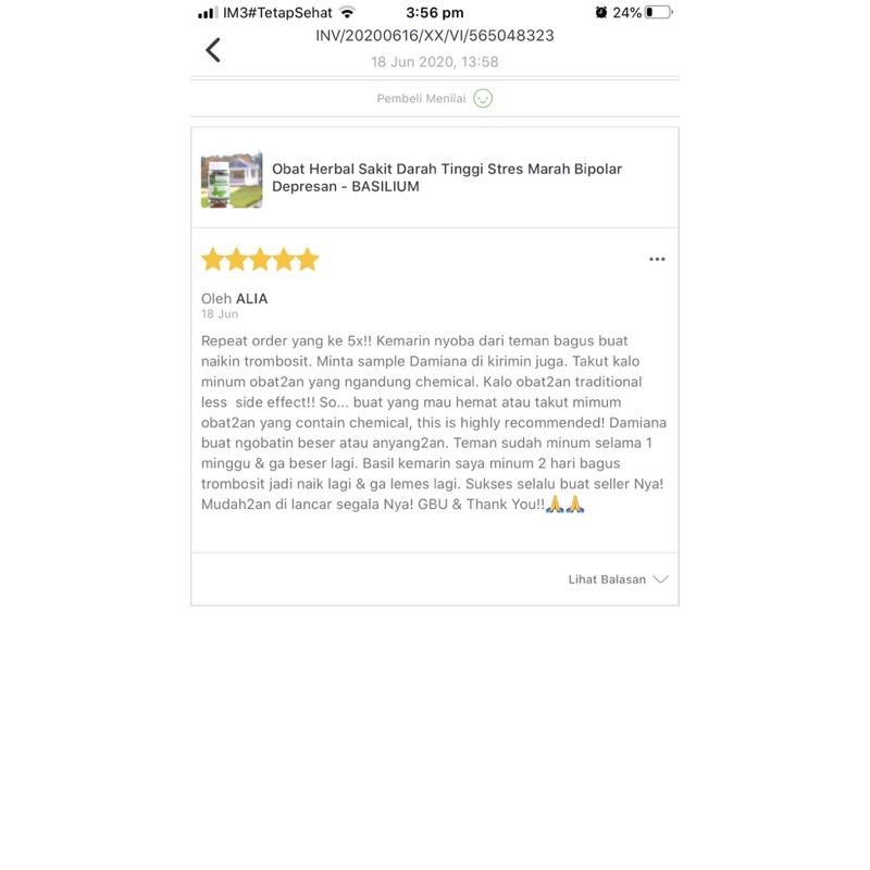 RAW 100 Basilium / Stres, Darah Tinggi, Bipolar, obat herbal kemangi-6