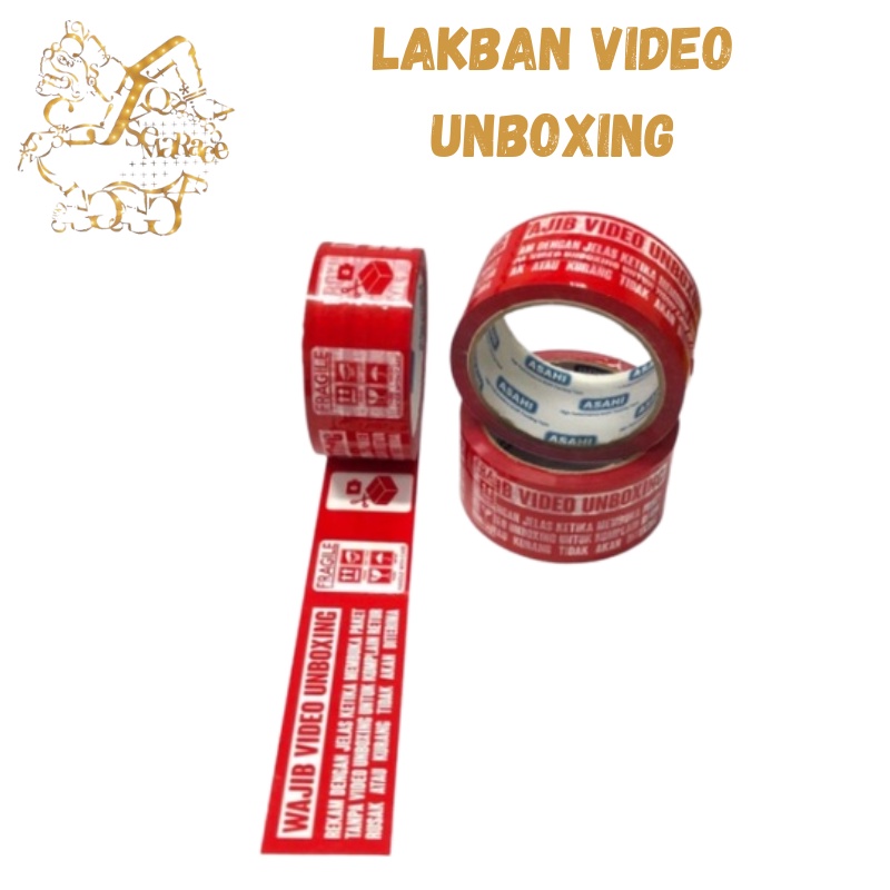 LAKBAN VIDEO UNBOXING 45MM X 50M FULL