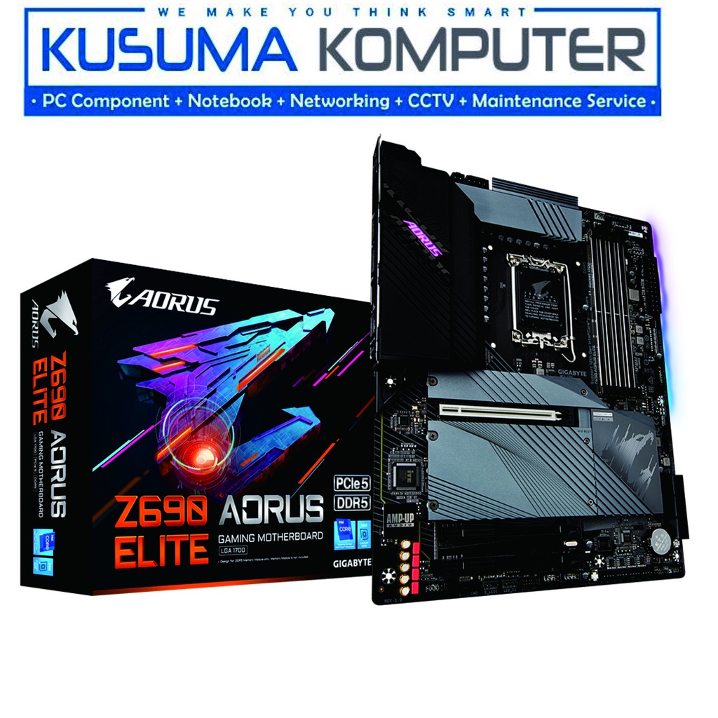 Gigabyte Aorus Z690 AORUS ELITE DDR5 4 DIMMs LGA 1700