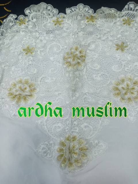 MUKENA KATUN BORDIER TIMBUL ALESYA