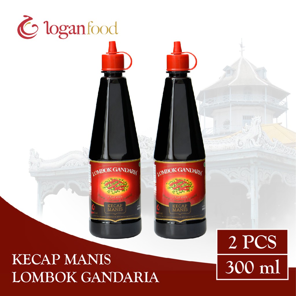 

Lombok Gandaria Paket Hemat Kecap Manis Botol PET 300 ml isi 2