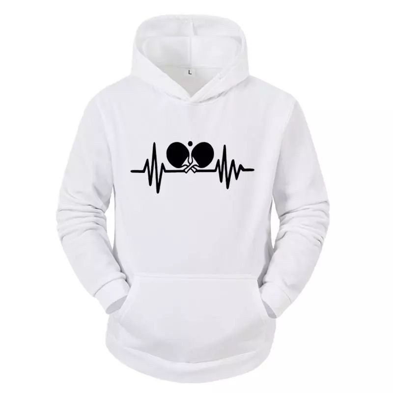 Jaket Hoodie PING PONG TENIS MEJA Pria Wanita Custom Distro Polos Tebal