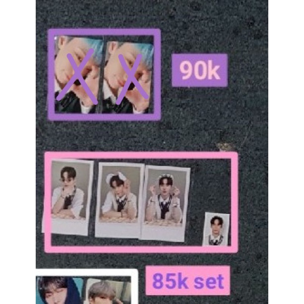 photocard album ateez group - benefit