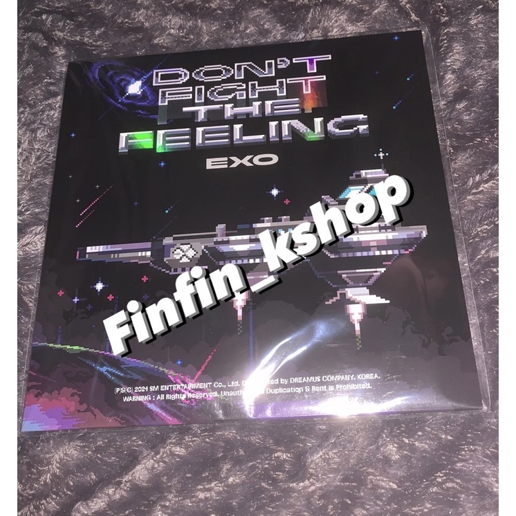 READY STOCK EXO - DON’T FIGHT THE FEELING LP Ver. Limited Edition