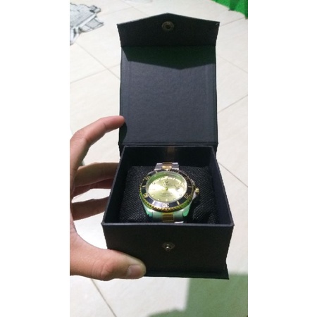 jam tangan pria/New rolex,strap stainles steel back,free box