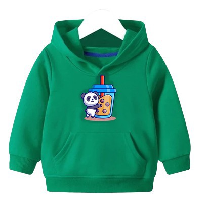 Sweater Hoodie Anak Big Boba Pakaian Anak Fleece