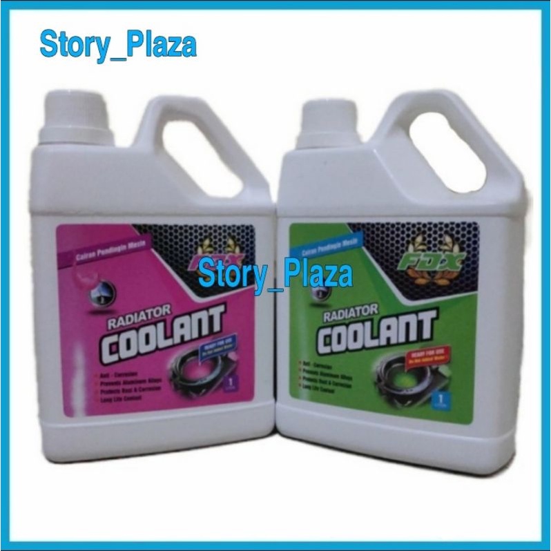 FDX Radiator Coolant Cairan Pendingin Mesin 1L