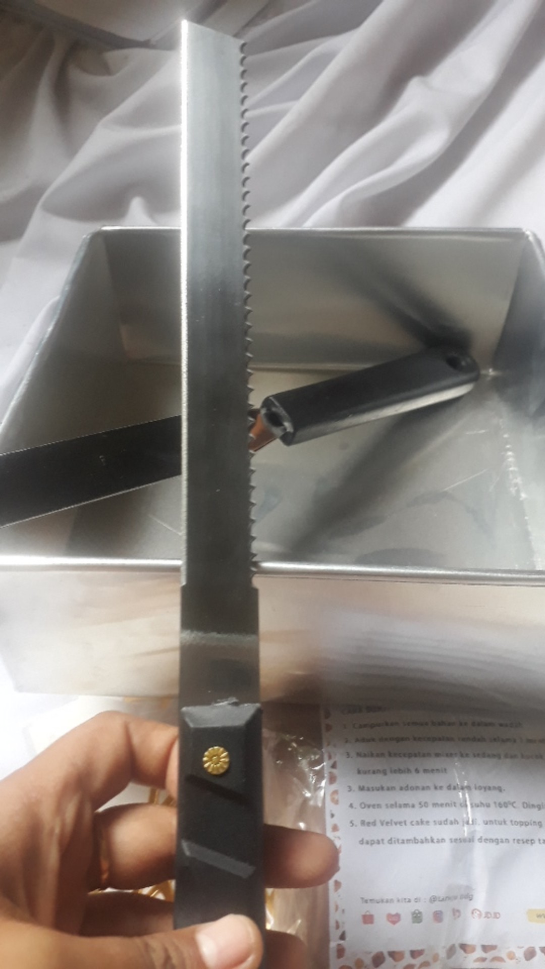 Pisau Pemotong Roti Size 30 Cm