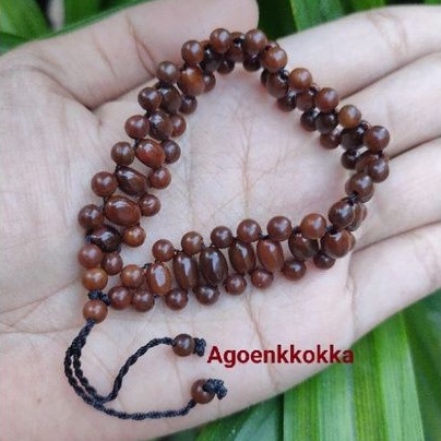 Gelang rel oval coklat kokka kaokah