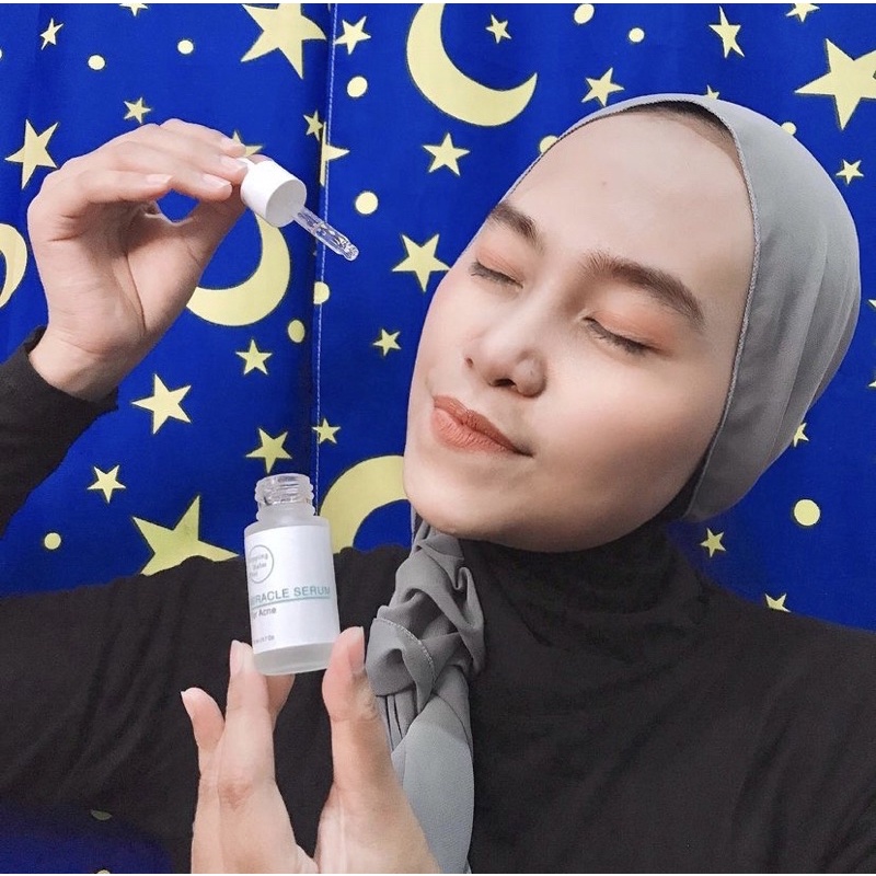 MIRACLE SERUM  AHA BHA FOR ACNE / SERUM AJAIB UNTUK JERAWAT /  SERUM ANTI ACNE BPOM