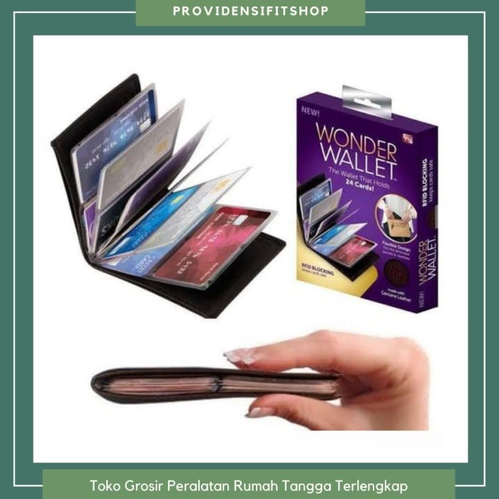 

Dompet Kartu Wonder Wallet 24 Slot / Card Holder Harga Terjangkau