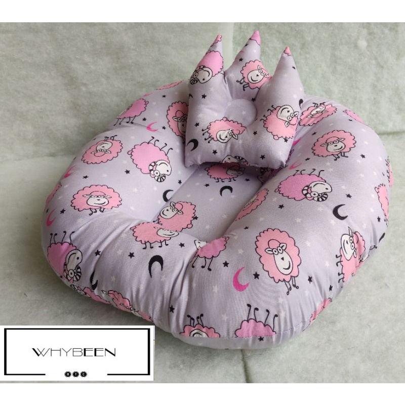 [COD] SOFA BAYI 100% silicon multipungsi free bantal+tas mika