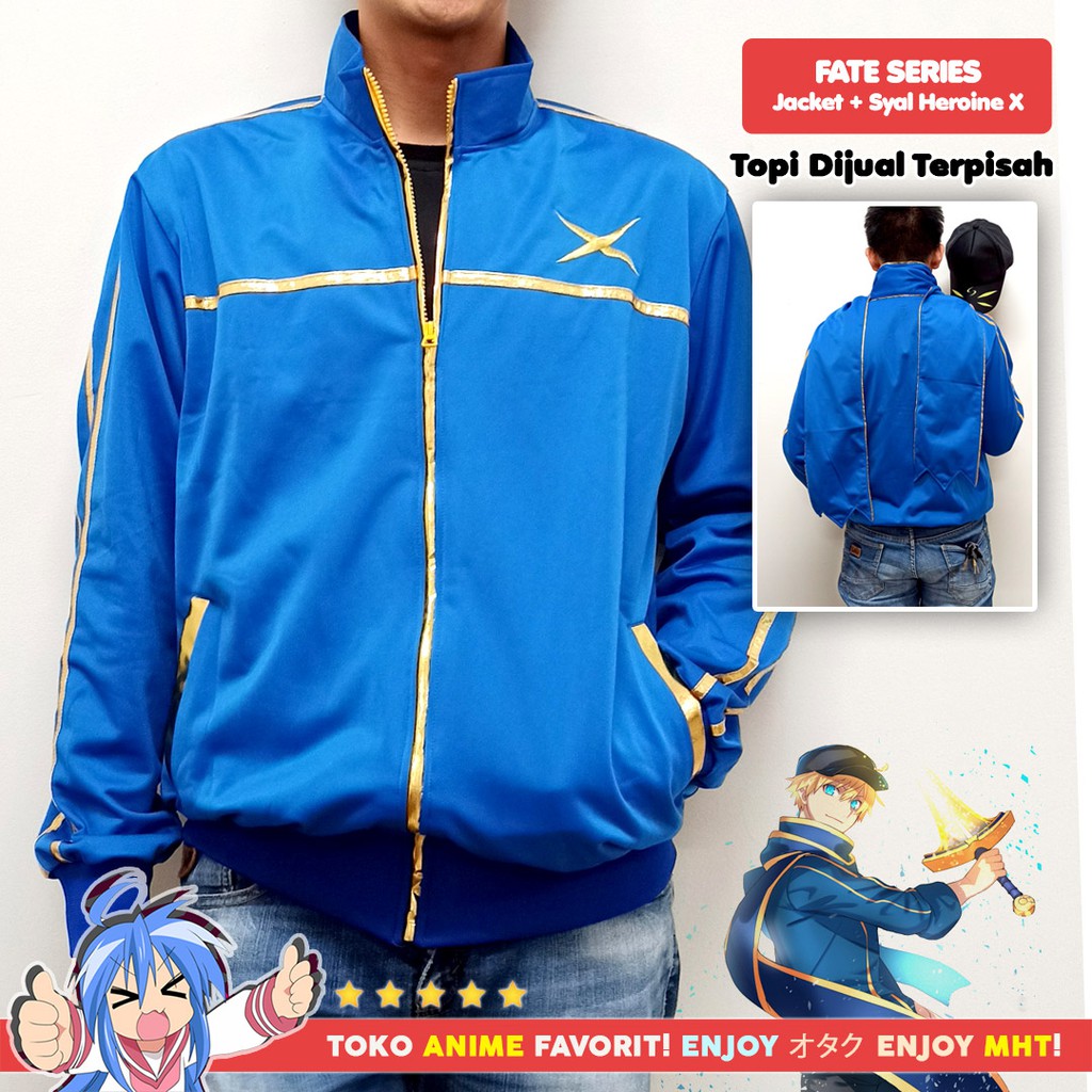 Jaket Anime Cosplay FATE - Mysterious Heroine X + Syal - HQ Bordir myhobbytown