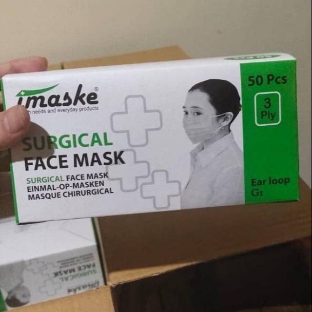 Masker Imaske 3ply Kemenkes Murah