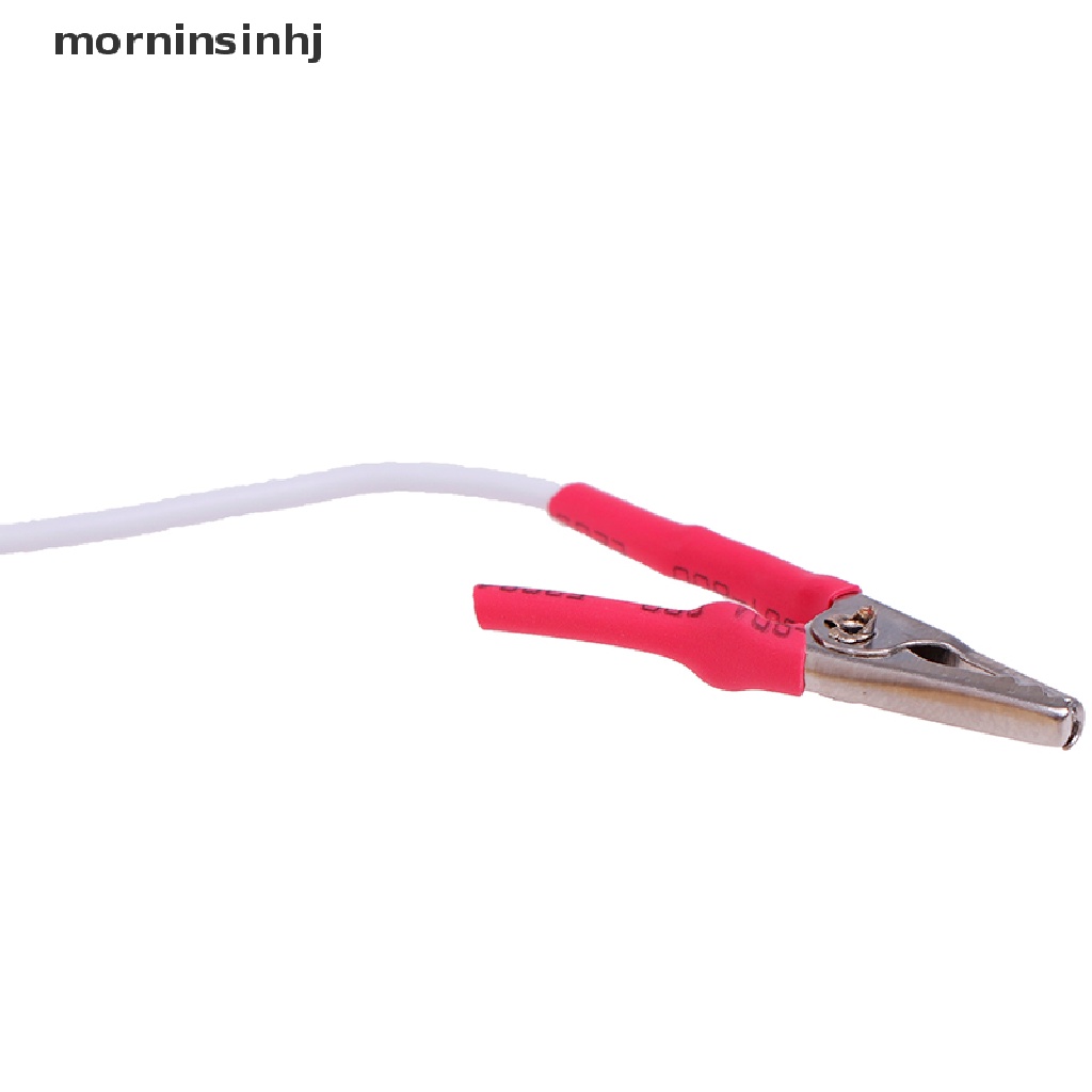 12pcs / set Klip Buaya Mornin Dengan Kabel Untuk Handphone