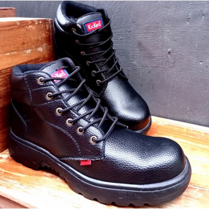 SEPATU SAFETY  BOOTS/SEPATU SAFETY PRIA/SEPATU SAFETY KERJA LAPANGAN/SEPATU SAFETY UJUNG BESI