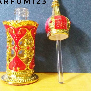 Barang Pilihan - Botol parfum oles antik Arab model kubah 5ml unik