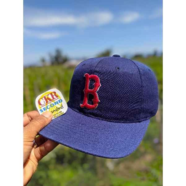 topi pria original branded snapback vintage BOSTON RED SOX
