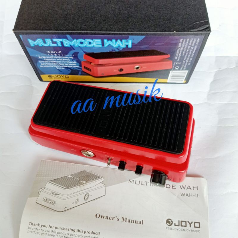 PEDAL JOYO MULTIMODE WAH II ORIGINAL WAH2 WAH 2