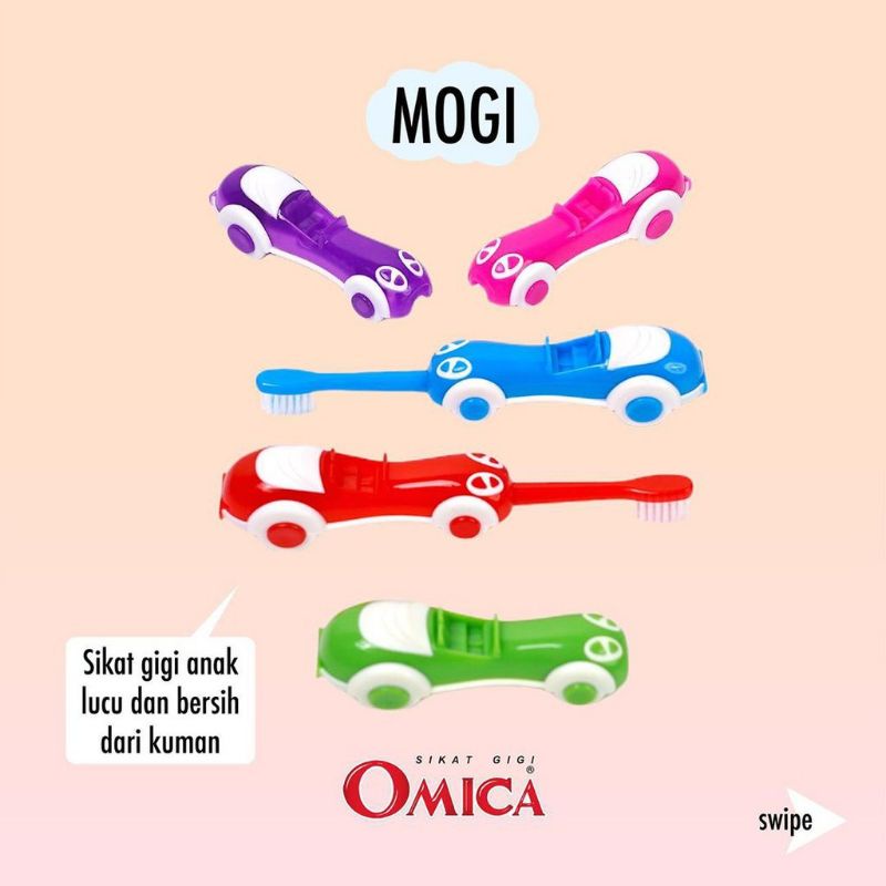 Omica Mogi Mobil Sikat Gigi Anak