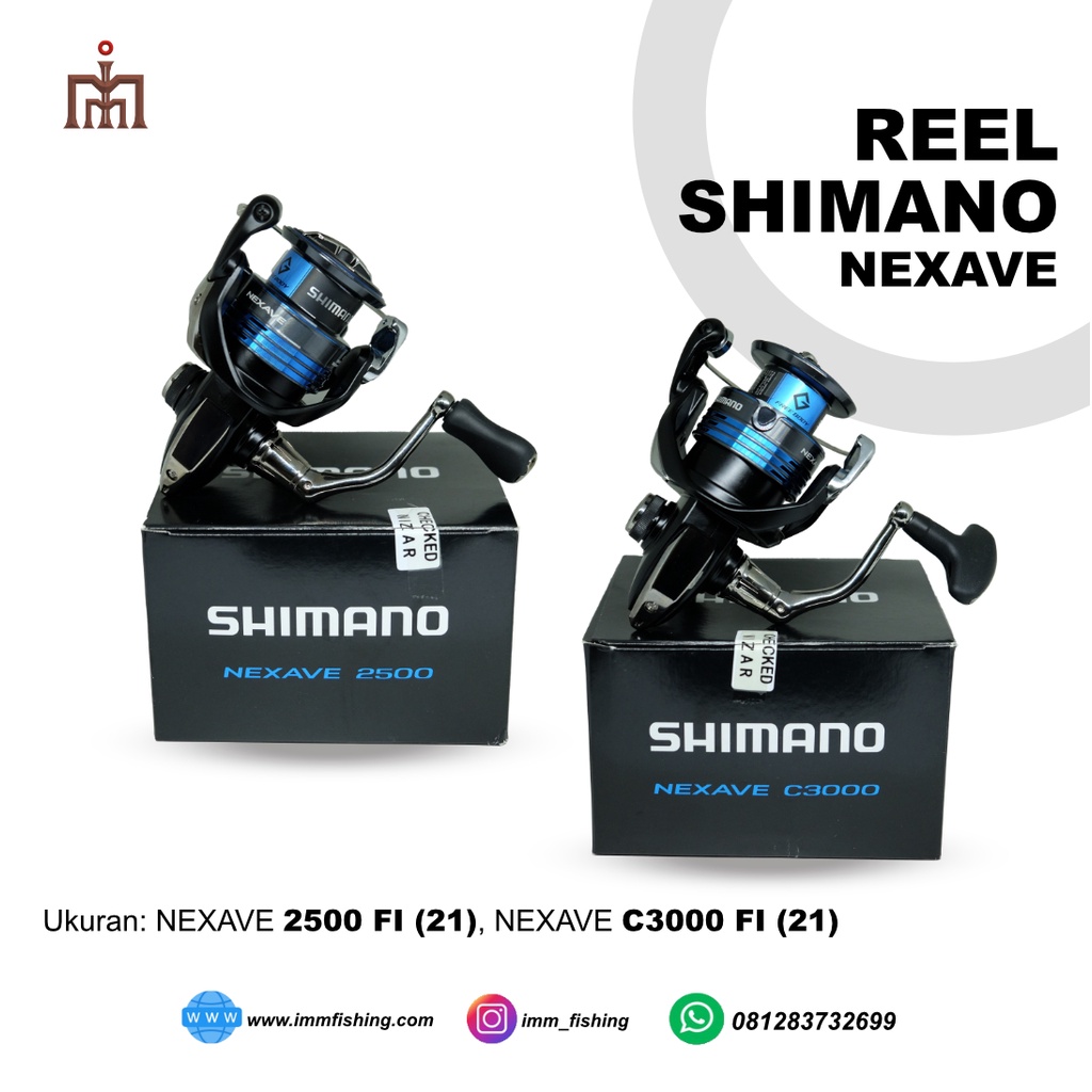 REEL SHIMANO NEXAVE | Alat Gulungan Pancing