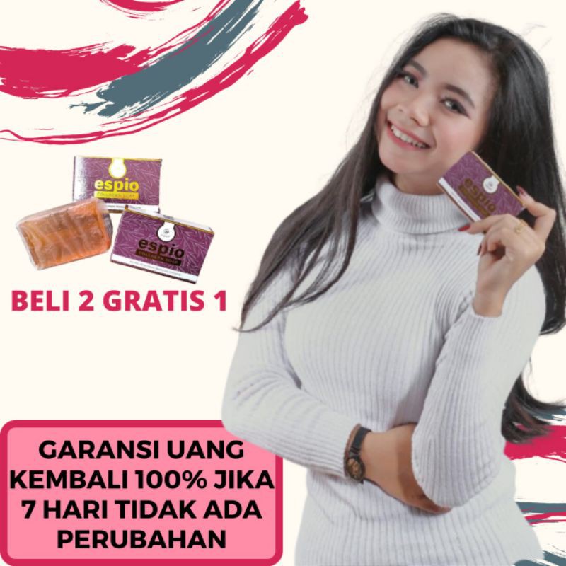 SABUN ESPIO ORIGINAL SABUN ESPIO COLLAGEN SOAP MENCERAHKAN