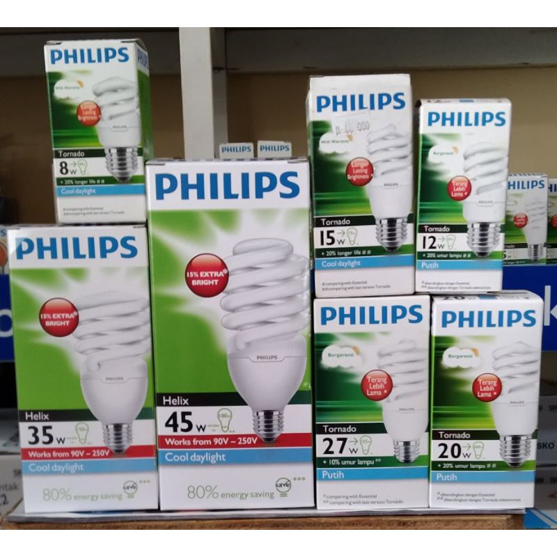 Lampu Tornado/Helix Philips