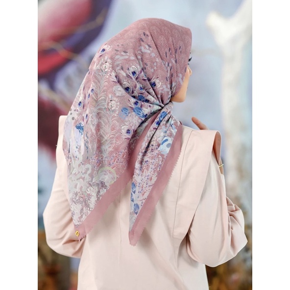 Buttonscarves Ederra Dusty Rose - Preloved