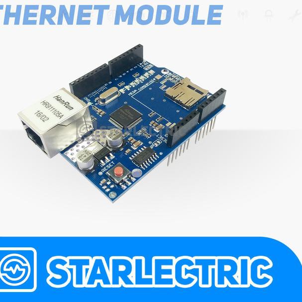 W5100 Ethernet Shield for Arduino