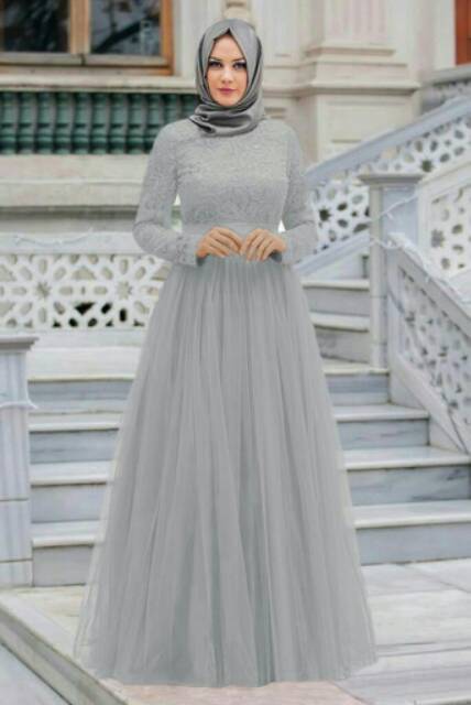 XC - Maxi Almaer / Maxi Wanita / Maxi Kekinian / Fashion Muslim / Best Seller