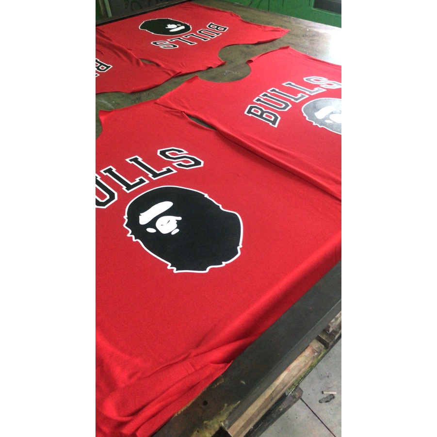 Kaos Bulls T Shirt Chicago Bulls23 Jordan