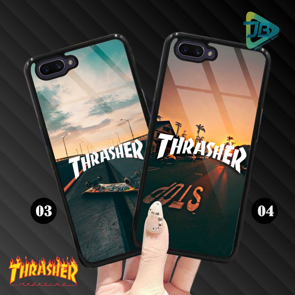 HARDCASE 2D GLOSSY THRASHER OPPO VIVO XIAOMI SAMSUNG REALME IPHONE ALL TYPE JB4713