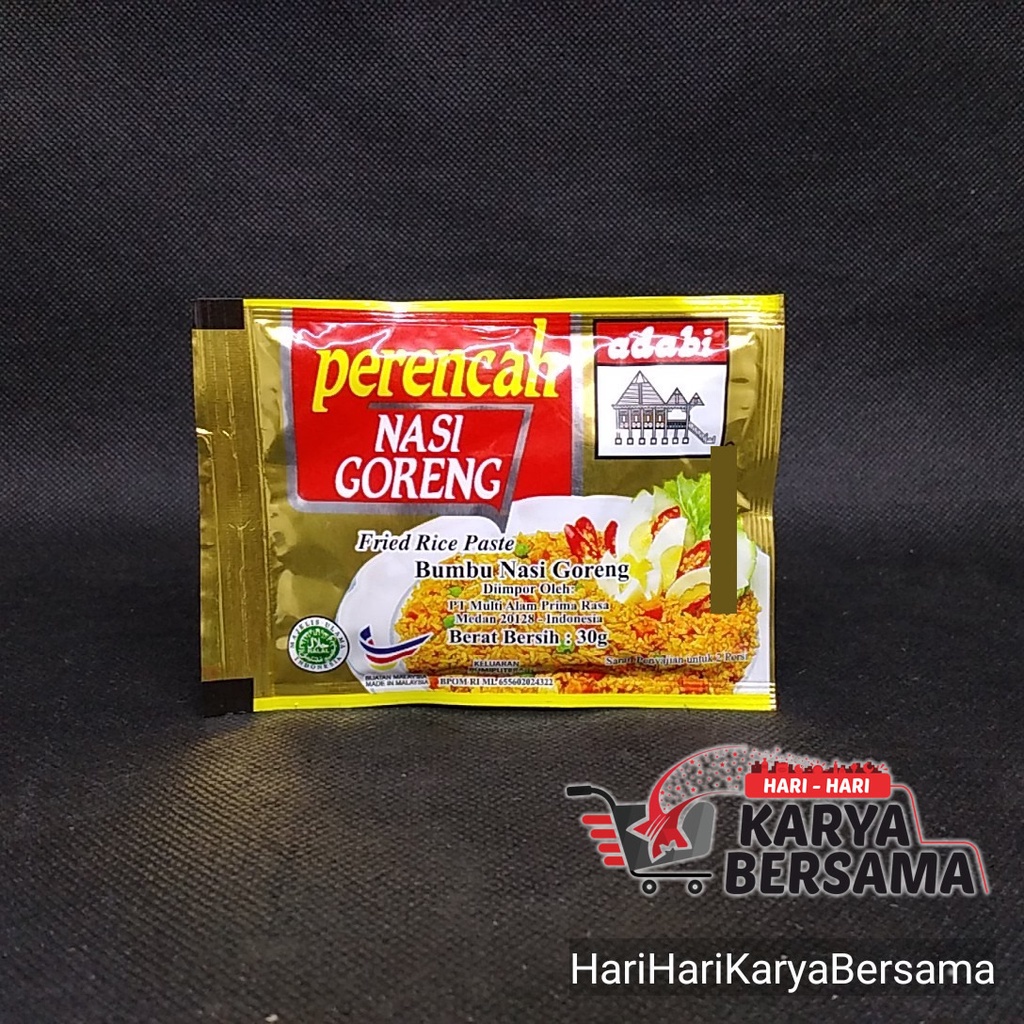 

BUMBU MASAK ADABI PERENCAH NASI GORENG 30GR