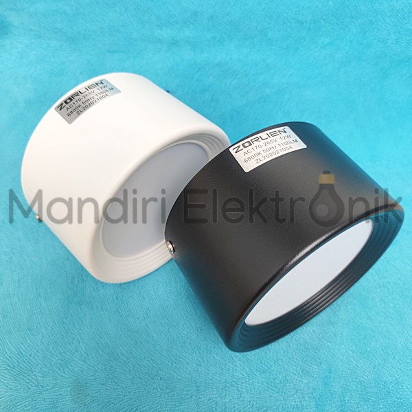 Lampu Downlight LED Panel OB Bulat 12W 18W Downlight Outbow 4 Inch 6 Inch Zorlien Cahaya Putih