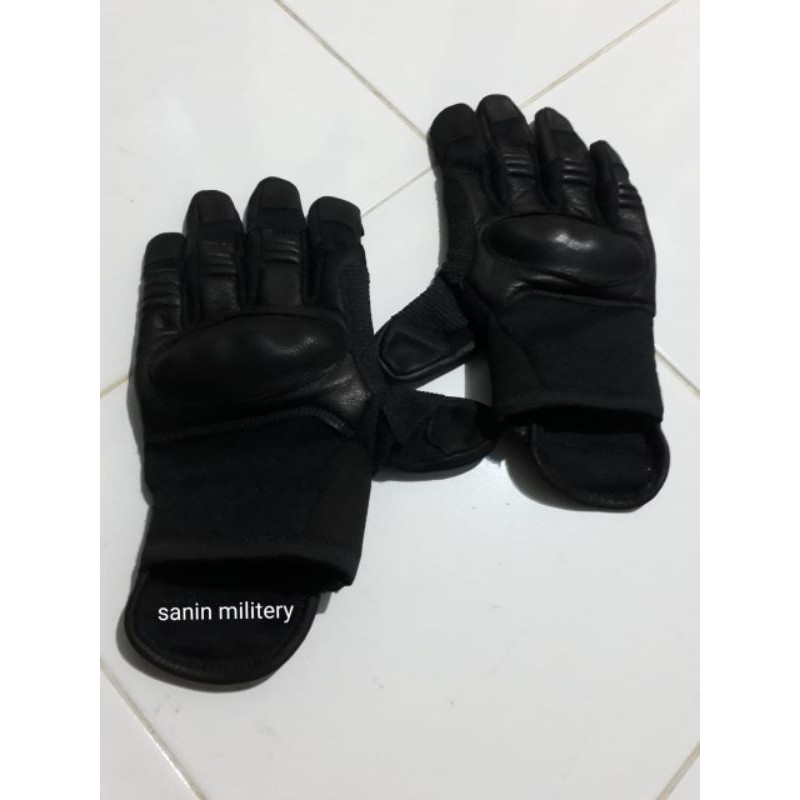 sarung tangan jatah TNI / sarung tangan kulit kevlar / sarung tangan tactical / sarung tangan 511