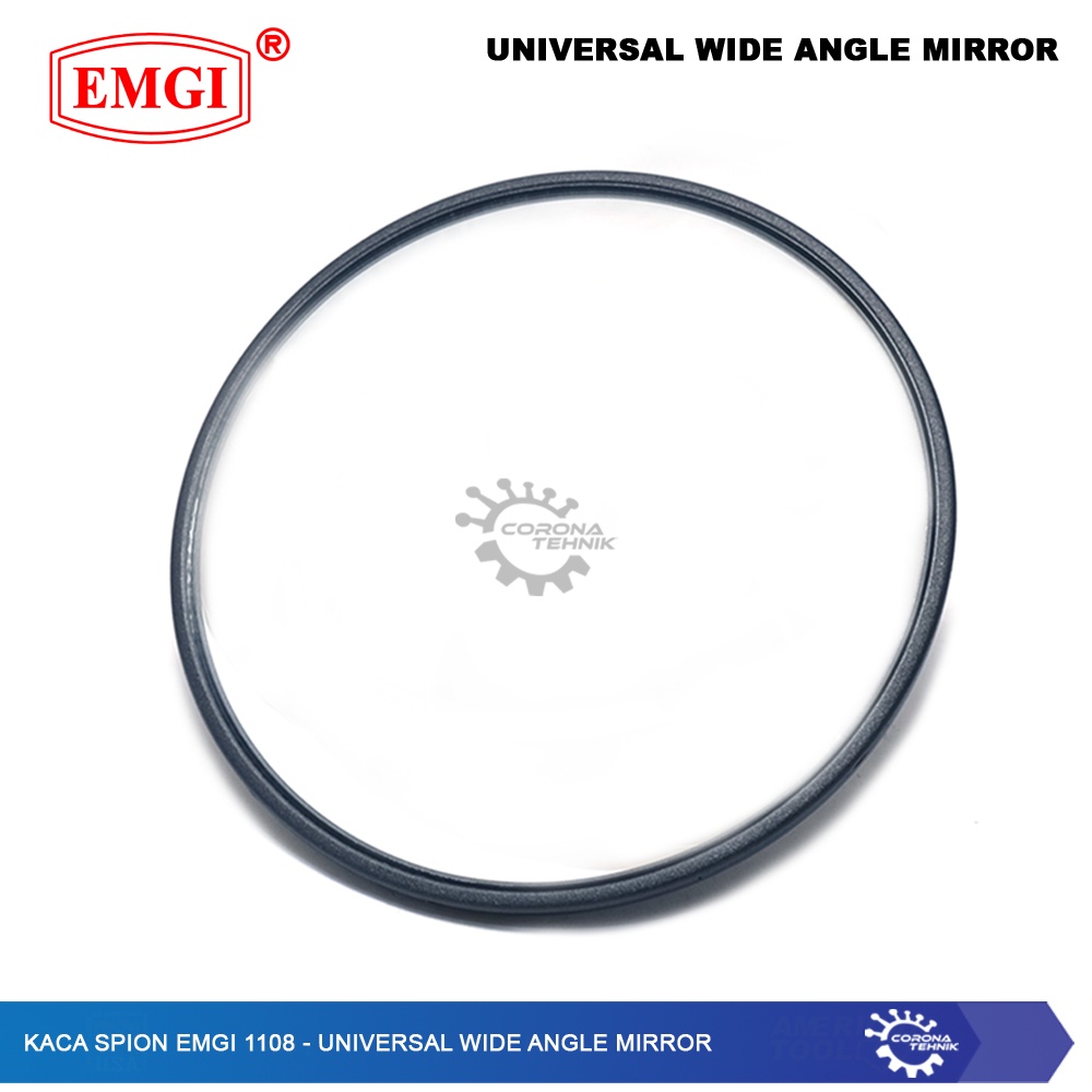 EMGI 1108 - Kaca Spion  - Universal Wide Angle Mirror - Cembung - 8 Inch